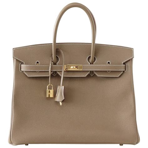 hermes taupe 40cm gold hardware bikrin|hermes birkin 40 handbags.